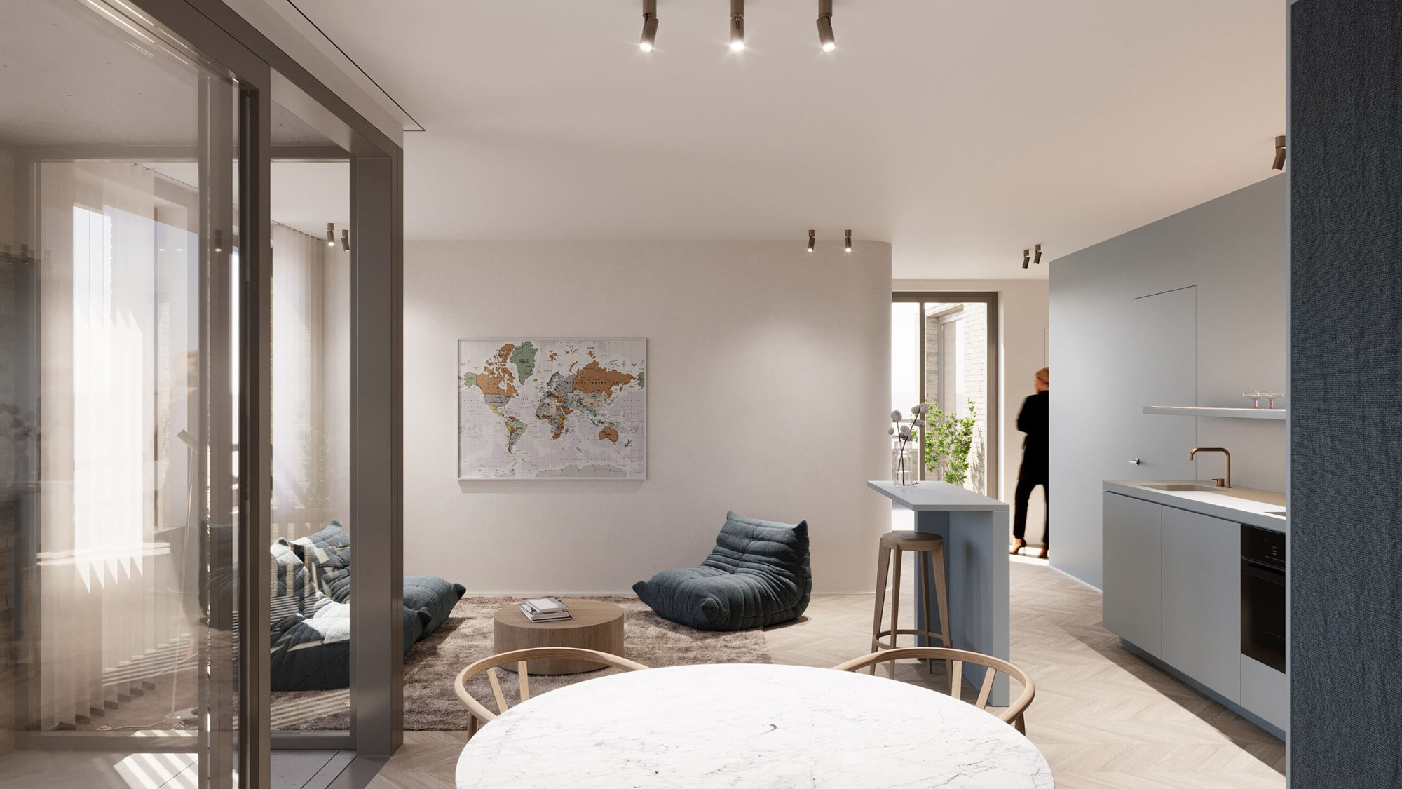 Doorzon appartement